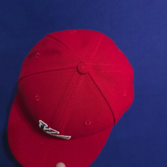 Kansas City Official On-Field Ball Hat Cap MLB New Era 59/50 fitted size 7 1/4 - Picture 8 of 9